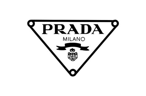 prada crest|Prada logo in gold.